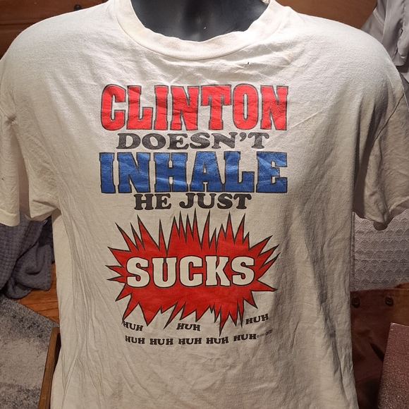 COPY - 1993 Clinton Political T Shirt - Picture 4 of 5